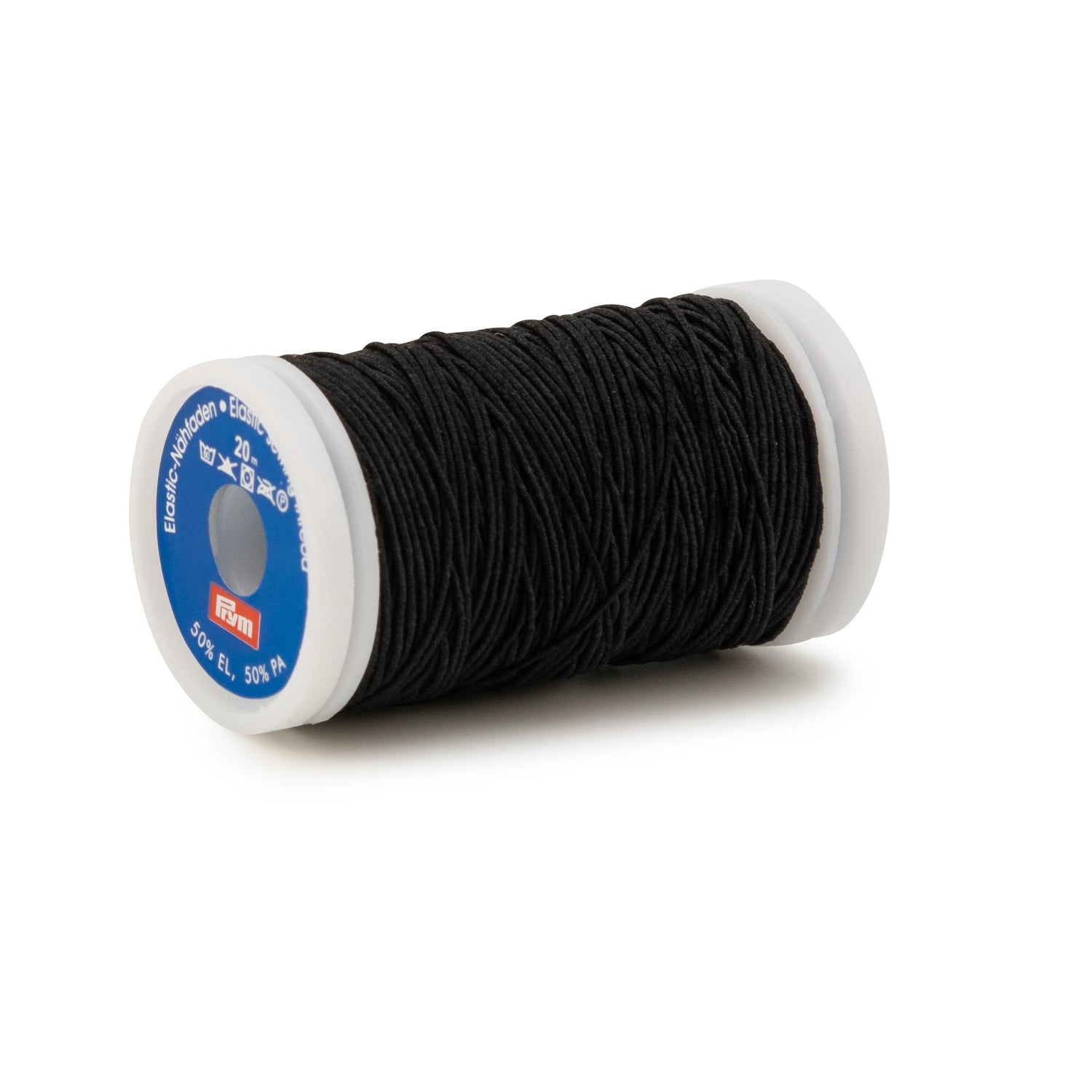 Prym - Elastic Sewing Thread - Black (0.5mm)