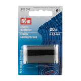 Prym - Elastic Sewing Thread - Black (0.5mm)