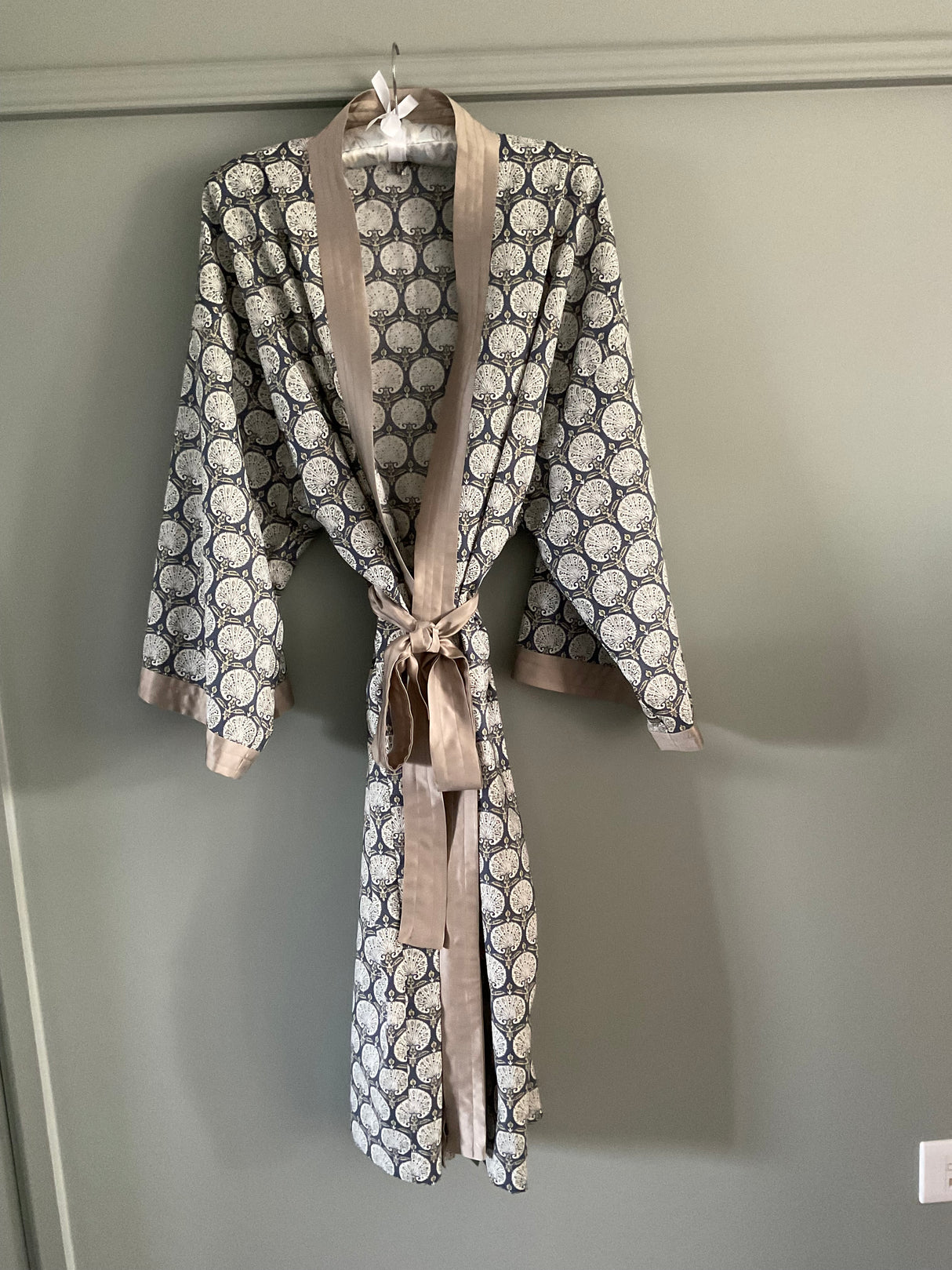 Pima Cotton Lawn - Denim Dandelion