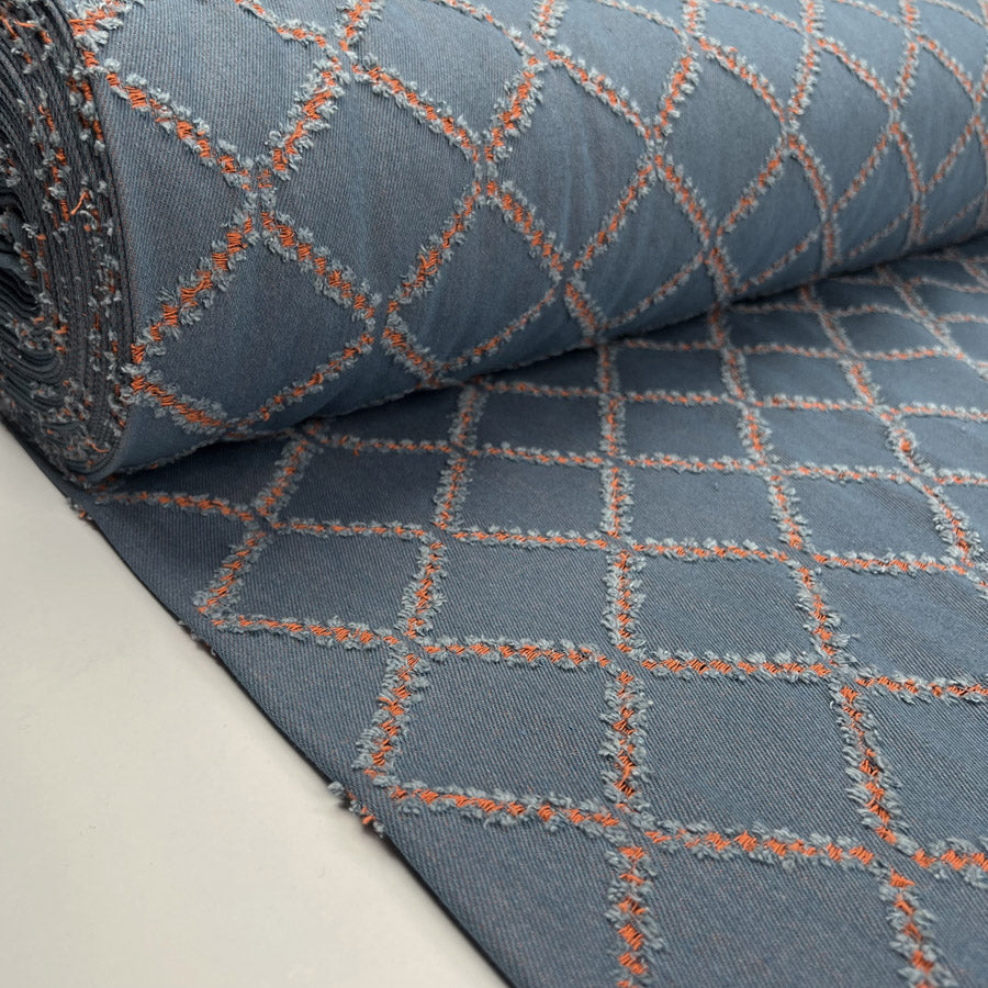 9oz Reworked Denim - Tangerine