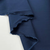 Italian Cotton Cashmere Twill Trouser Fabric Abruzzi Twill Airforce Fold