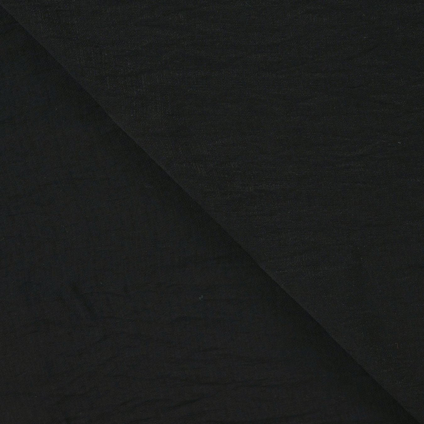 Airflow Viscose Black Plain Viscose Polyamide 140gsm Dress Fabric Fold