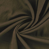 Airflow Viscose Dark Brown Plain Viscose Polyamide 140gsm Dress Fabric Swirl