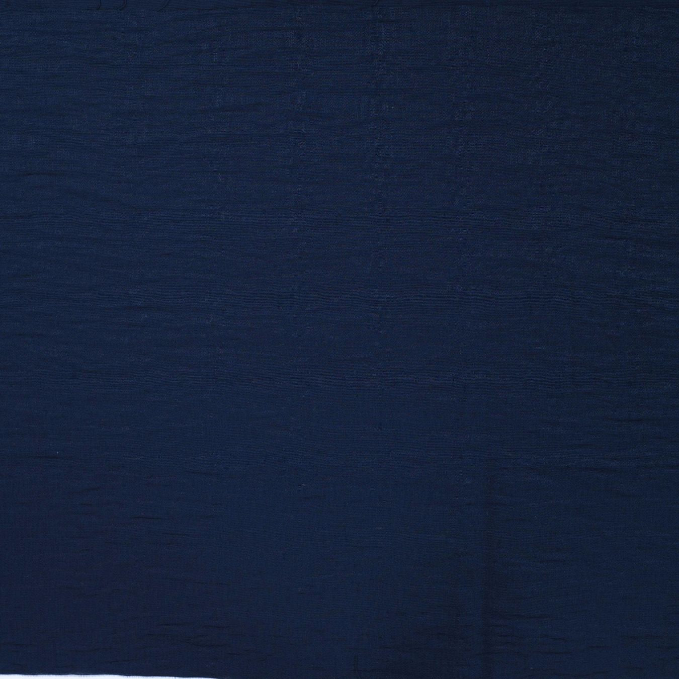 Airflow Viscose Navy Plain Viscose Polyamide 140gsm Dress Fabric Flat