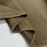 All Singing Italian Plain Nylon Lightweight Beige Fabric Fold