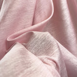 Silk Lightweight Fine Pink Dress Fabric Angelic Blush CU