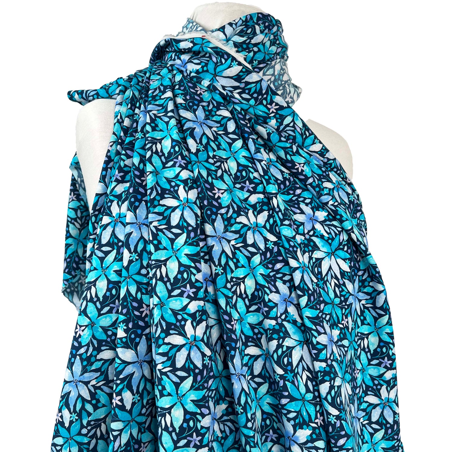 Aqua Leaf - Scattered