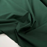 Italian Ex Designer Plain Weave Fabric Autumn Cotton Shirt - Bottle CU