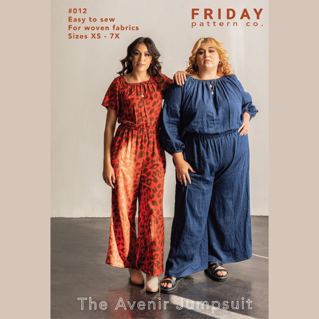 Friday Pattern Company - The Avenir Jumpsuit Pattern