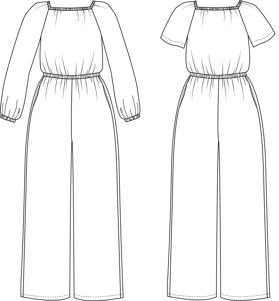 Friday Pattern Company - The Avenir Jumpsuit Pattern