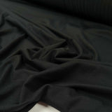 Bamboo Jersey 180 Black Spandex Plain Knit Jersey Fabric CU