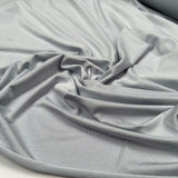 Bamboo Jersey 180 Ice Mid Grey Spandex Plain Knit Jersey Fabric CU