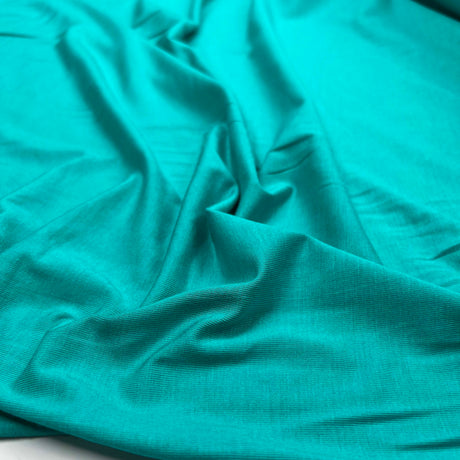 Bamboo Jersey 180 Sea Green Spandex Plain Knit Jersey Fabric CU