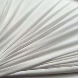 Bamboo Jersey 180 White Spandex Plain Knit Jersey Fabric Stretch