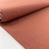 Bamboo Jersey Dusty Terracotta Elastane Plain Knitted Tshirt Fabric Bolt