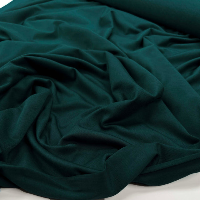 Oeko-Tex Bamboo Elastane Jersey Fabric Green Bamboo Jersey - Jewel