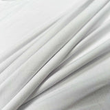 Oeko-Tex Bamboo Elastane Jersey Fabric Bamboo Jersey Optic White Stretch