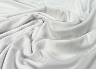 Oeko-Tex Bamboo Elastane Jersey Fabric Bamboo Jersey Optic White Cu