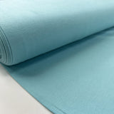 Bamboo Jersey Turquoise Blue Elastane Plain Knitted Tshirt Fabric  Bolt