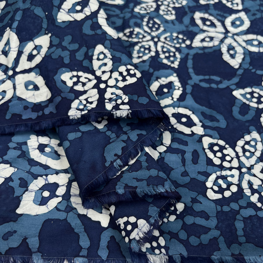 Batik - Blue Blossoms