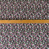 Floral Needlecord Dressmaking Fabric Baby Driver - Piccolo - Lilac Ruler