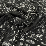 Black Petal - Stretch Lace
