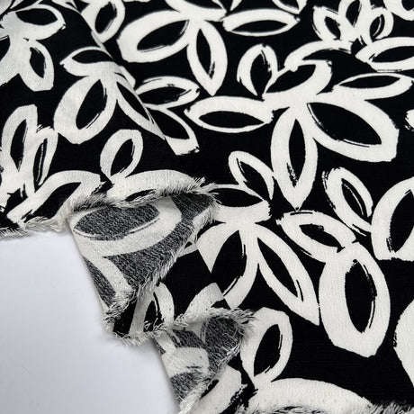 Black & White Inky Floral