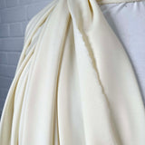 Blandings Virgin Wool Cream Plain Fabric Hang
