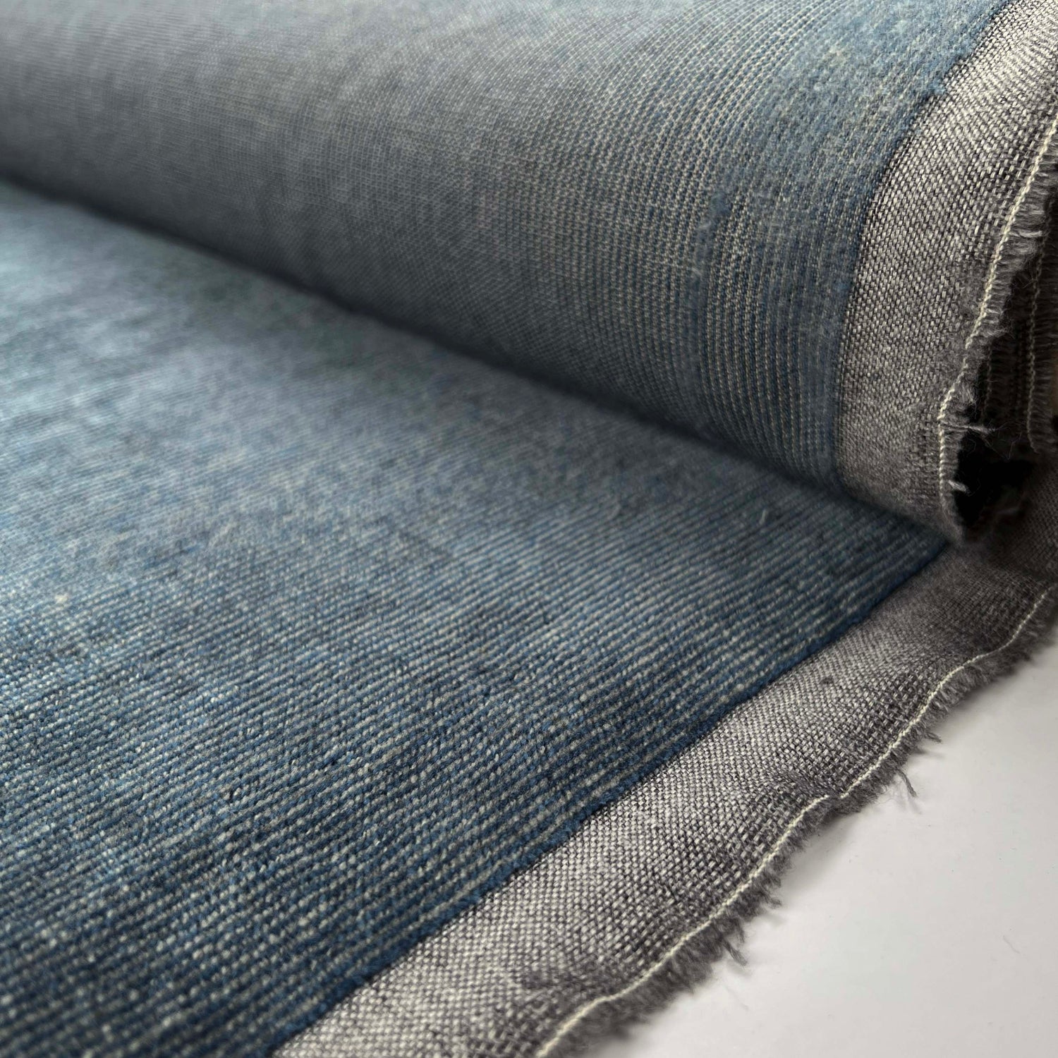 Blue Velvet Furnishing Polyester Fire Retardant Stripe Fabric Roll