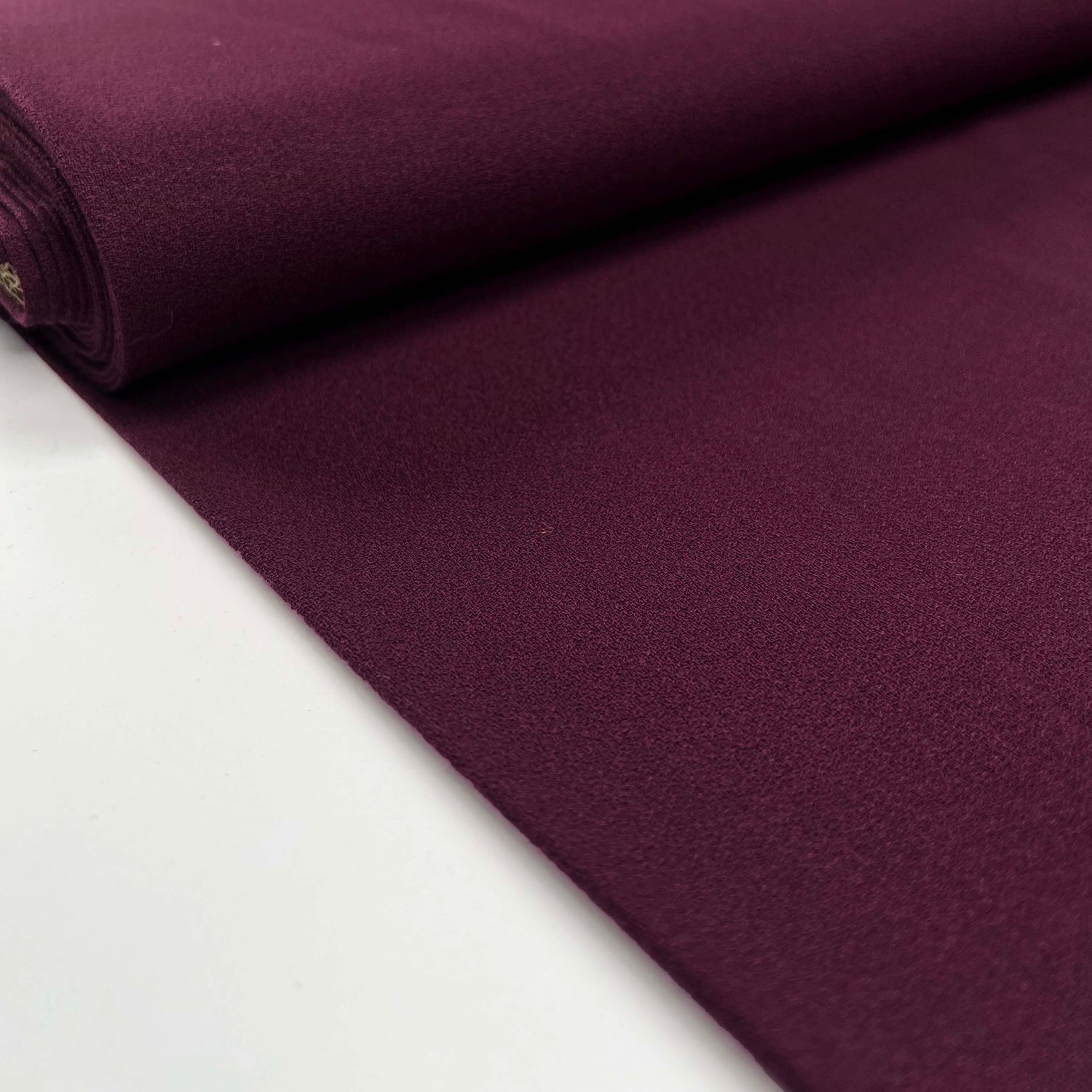 British Wool Crepe - Plum
