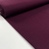 British Wool Crepe - Plum