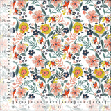 C Pop Summer Belle Printed Cotton Poplin 120gsm Dress Fabric Ruler
