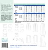 Cashmerette - Upton Dress and Skirt Pattern with  Mix and Match Expansion Pack (Sizes 0-16)
