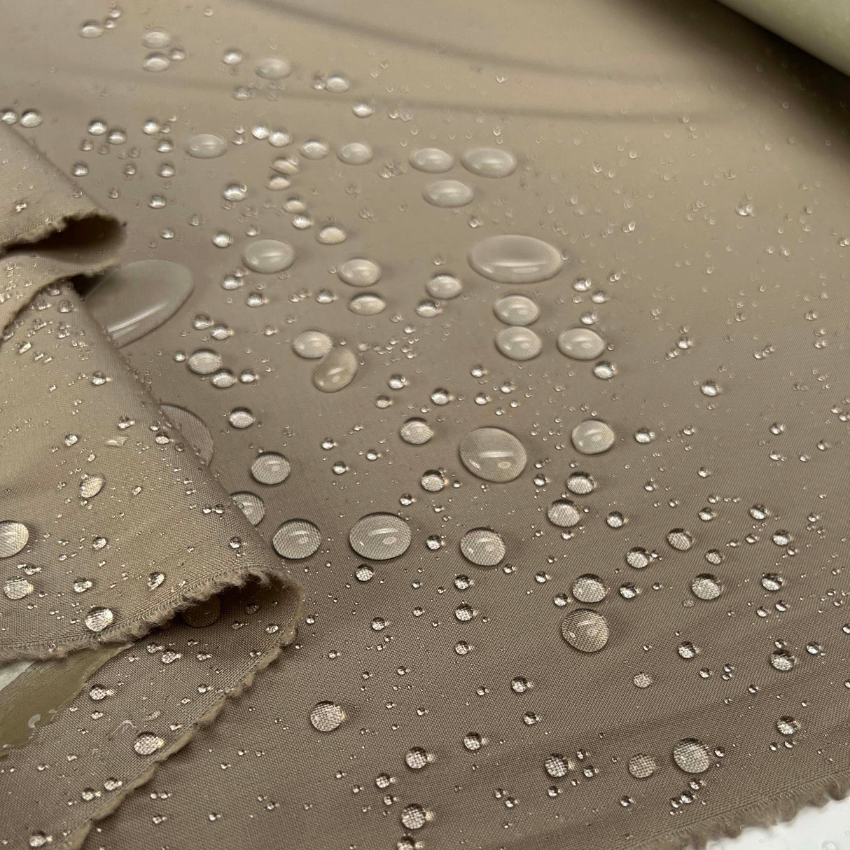 Challenger Stone Wool Face Waterproof Italian Loro Piana Outerwear Fabric Splash