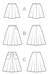 Closet Core Patterns - Fiore Skirt Pattern