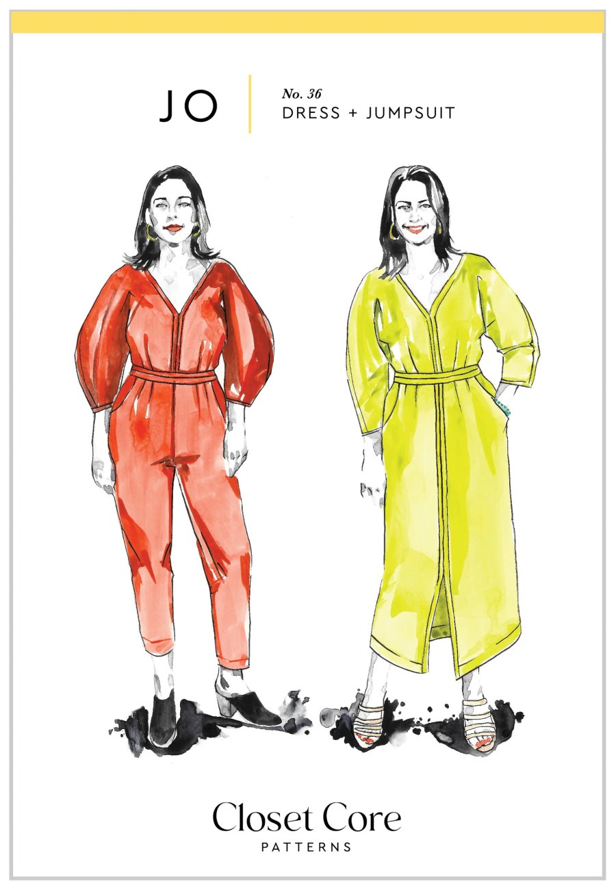 Closet Core Patterns - Jo Dress & Jumpsuit Pattern