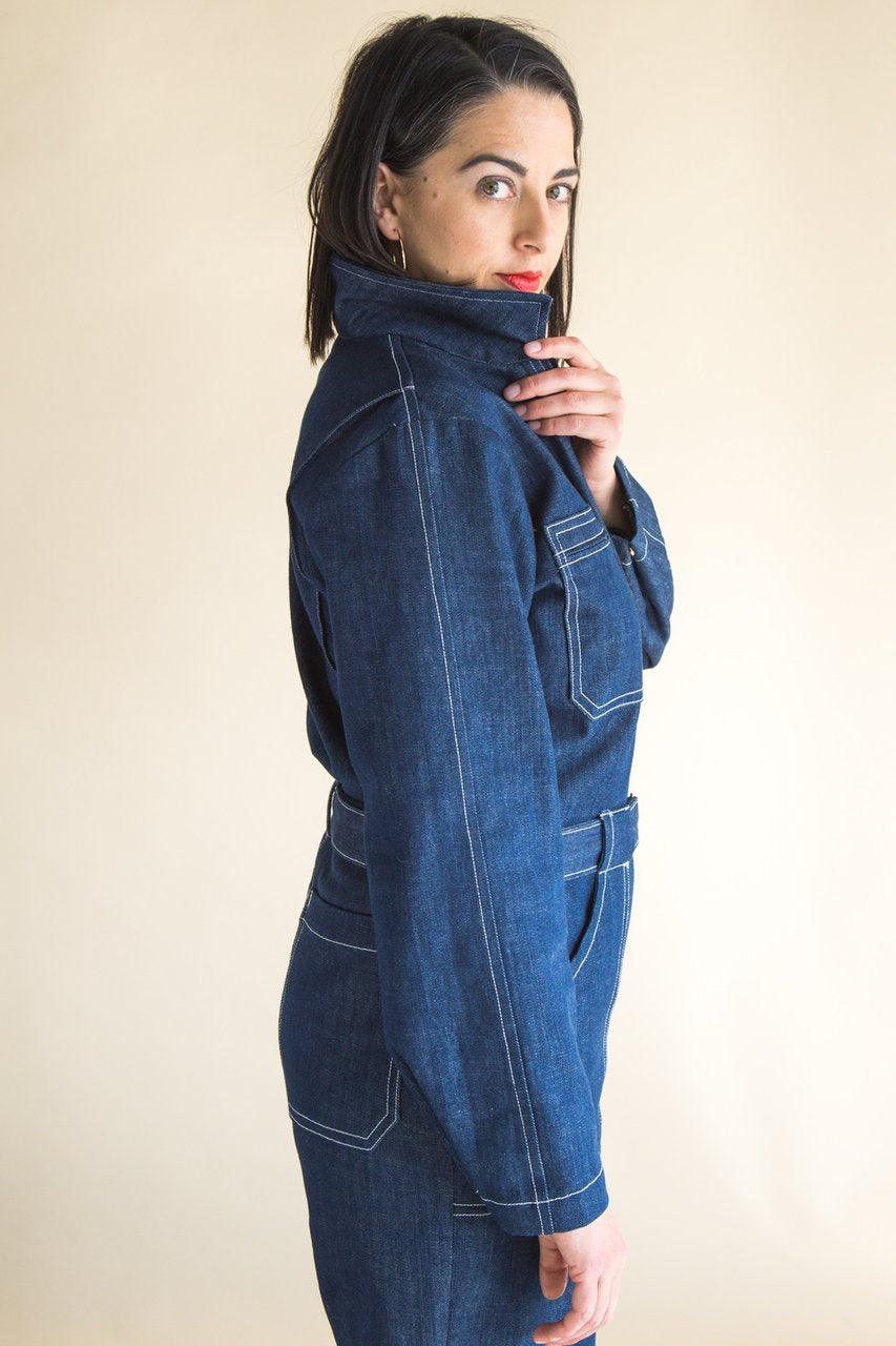 Closet Core Patterns - Blanca Flight Suit Pattern