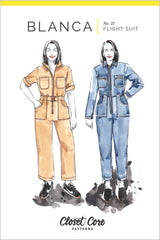 Closet Core Patterns - Blanca Flight Suit Pattern
