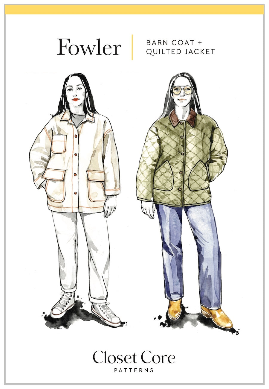 Closet Core Patterns - Fowler Jacket Pattern