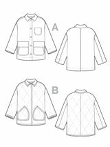 Closet Core Patterns - Fowler Jacket Pattern