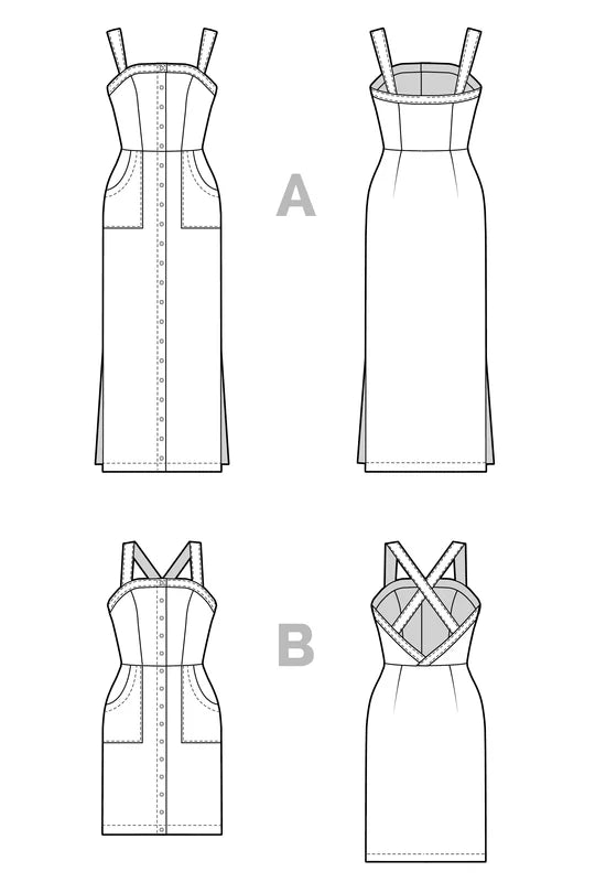 Closet Core Patterns - Fiona Sundress Pattern