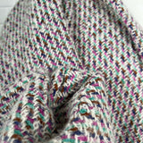 Designer Wool Blend Tweed Fabric Coat of Many Colours CU