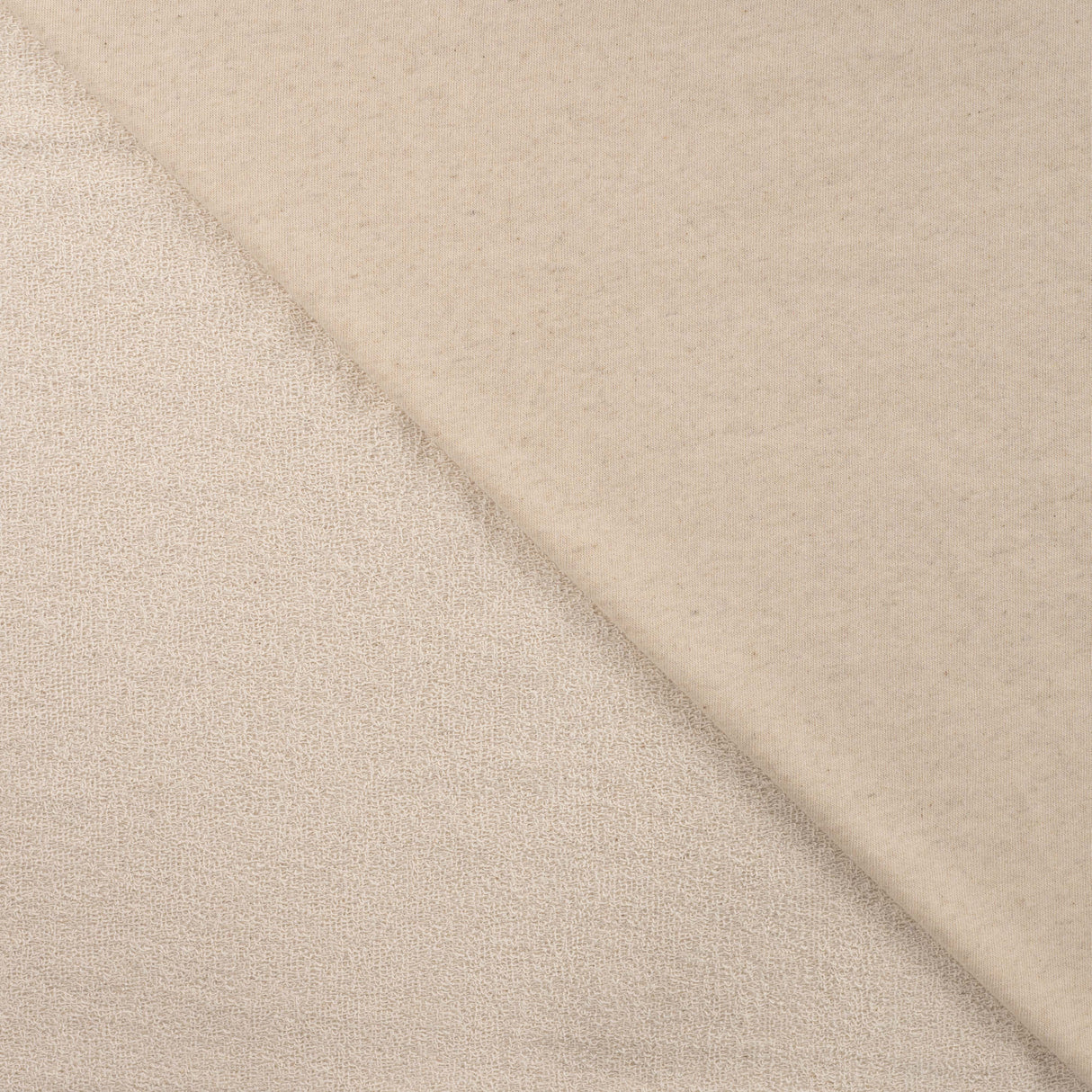 Ecru Linen Knit - 3 Thread Fleece