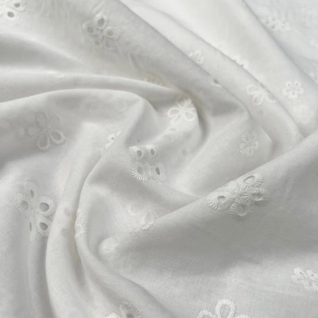 Stitched & Embroidered Fabric