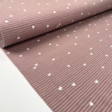 Cotton Jersey - Love on the line