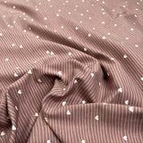 Cotton Jersey - Love on the line