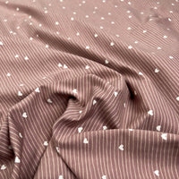 Cotton Jersey - Love on the line