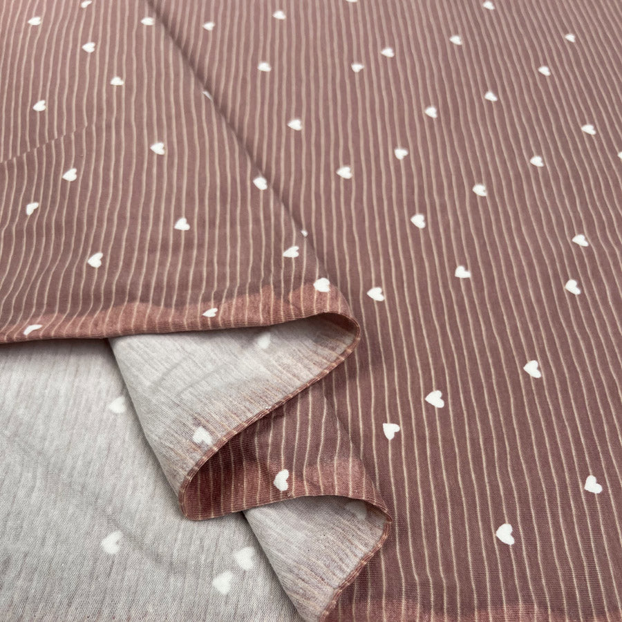 Cotton Jersey - Love on the line