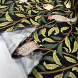 Cotton Canvas - Painted Blooms - Birds