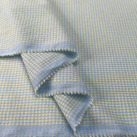 Cotton Poplin Seersucker - Refresher